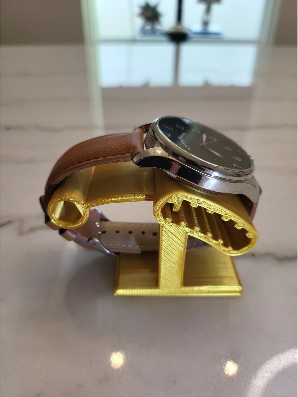 Men's Quartz Watch Working NewBattery Automobilia 41mm Good Year EUC